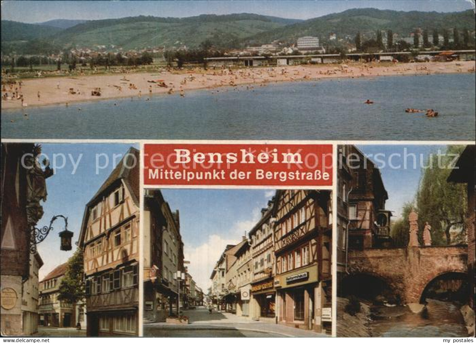 72581810 Bensheim Bergstrasse Mittelpunkt Der Bergstrasse Strand Bensheim - Bensheim