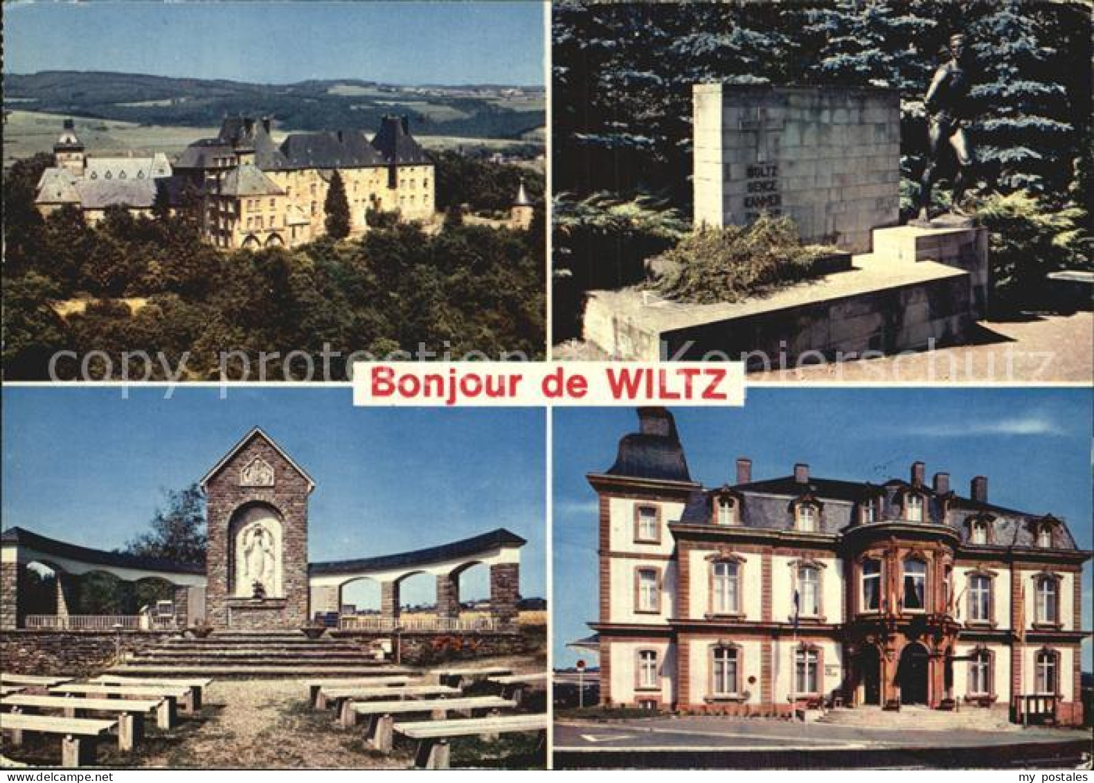 72581793 Wiltz_Luxembourg Chateau Monument Aux Morts - Autres & Non Classés