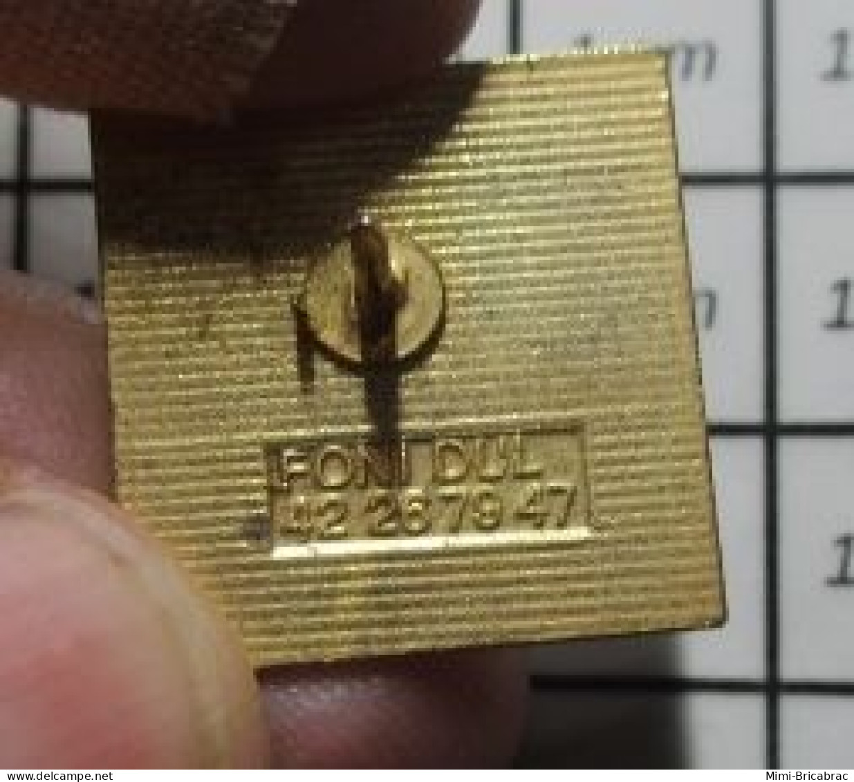 811B Pin's Pins / Beau Et Rare / MARQUES / POINT FORT FICHET Par FONIDUL - Trademarks