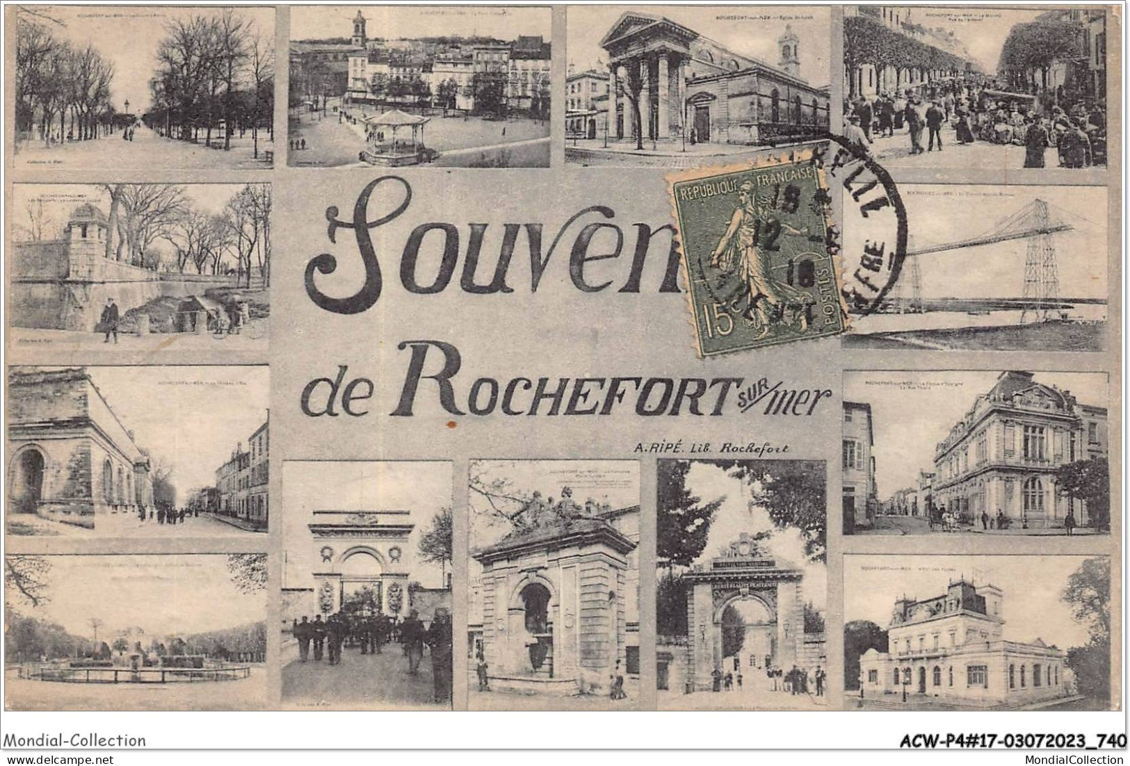 ACWP4-17-0373 - SOUVENIR DE ROCHEFORT - Rochefort