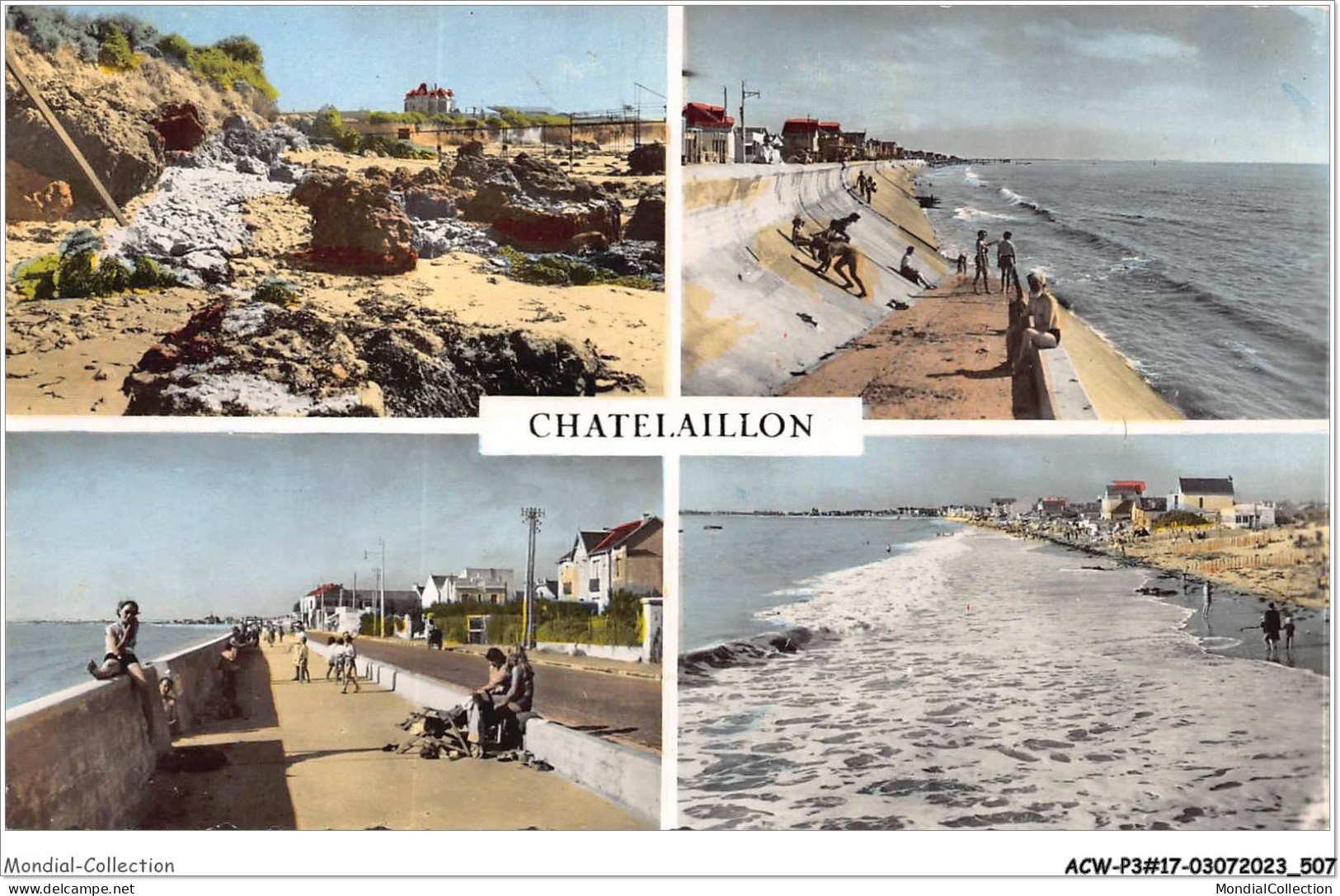ACWP3-17-0256 - CHATELAILLON - Rochers - Descente Vers La Plage  - Châtelaillon-Plage