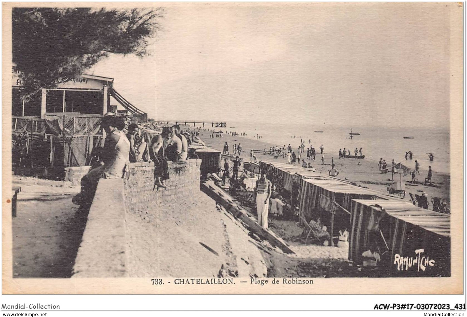 ACWP3-17-0218 - CHATELAILLON PLAGE - Plage De Robinson - Châtelaillon-Plage