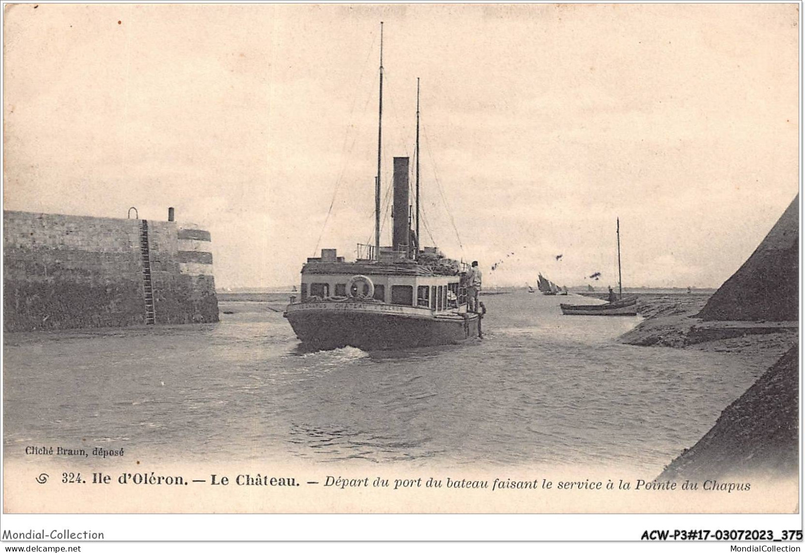 ACWP3-17-0190 - ILES D'OLERON - Le Chateau  - Ile D'Oléron