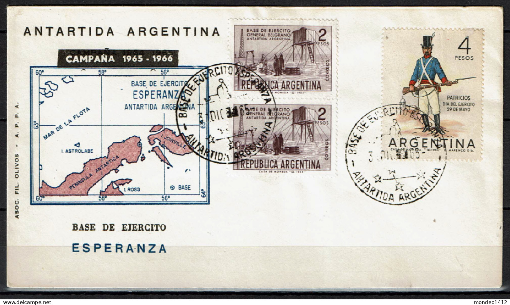 Antarctic Base Ejercito - Esperanza - Antartida Argentina - Sonstige & Ohne Zuordnung