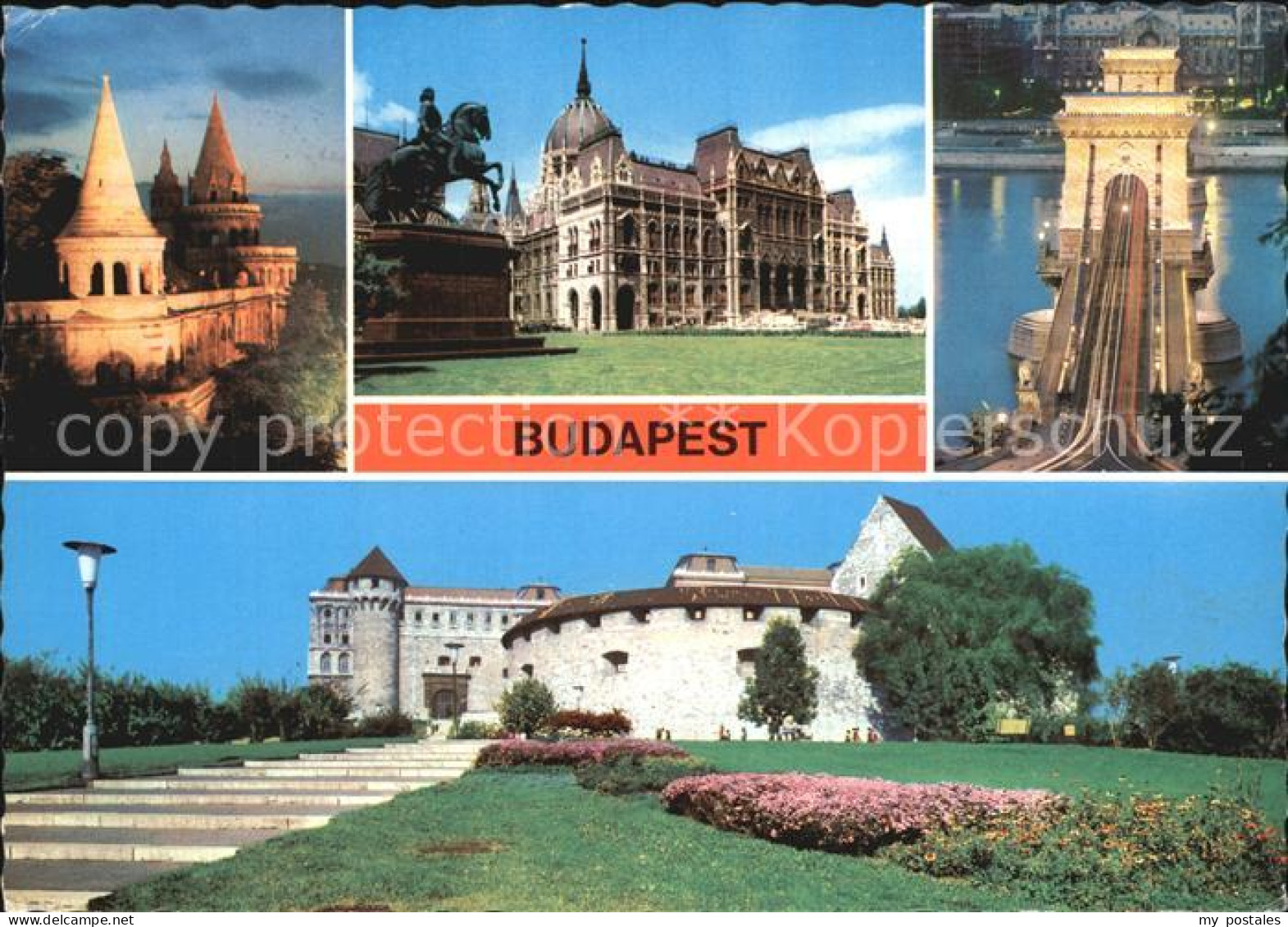 72581358 Budapest Fliegeraufnahme Bruecke Schlossberg Budapest - Hongrie