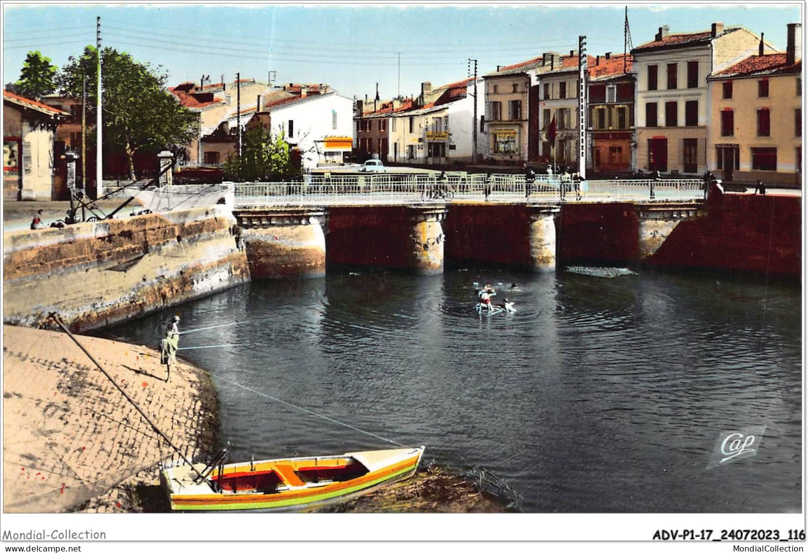 ADVP1-17-0059 - SAUJON - Les Bords De La Seudre Et Le Port  - Saujon