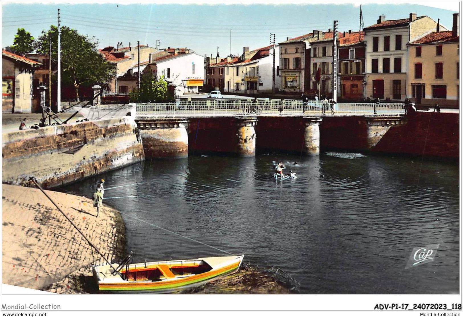 ADVP1-17-0060 - SAUJON - Les Bords De La Seudre Et Le Port  - Saujon