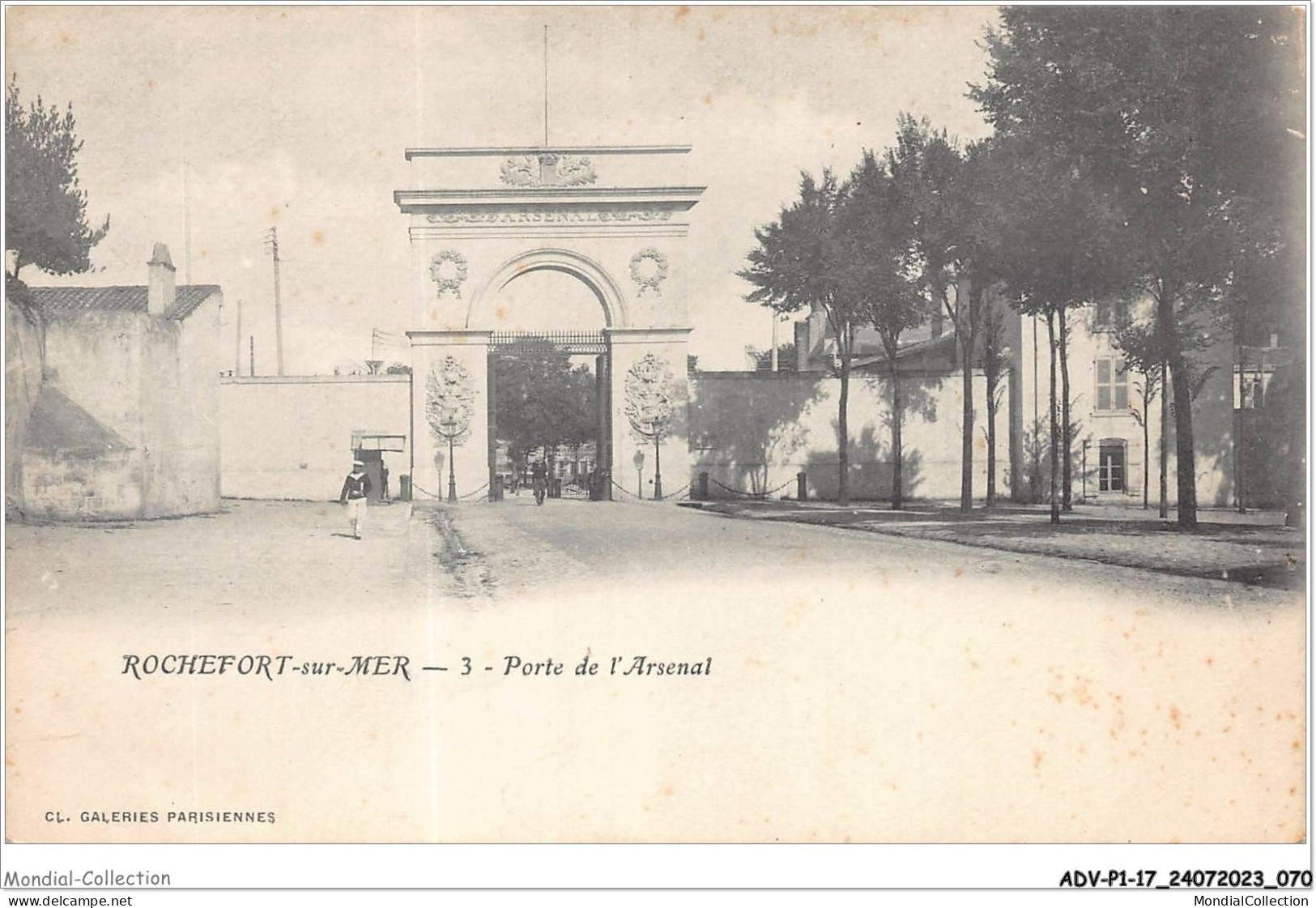 ADVP1-17-0036 - ROCHEFORT-SUR-MER - Porte De L'arsenal  - Rochefort