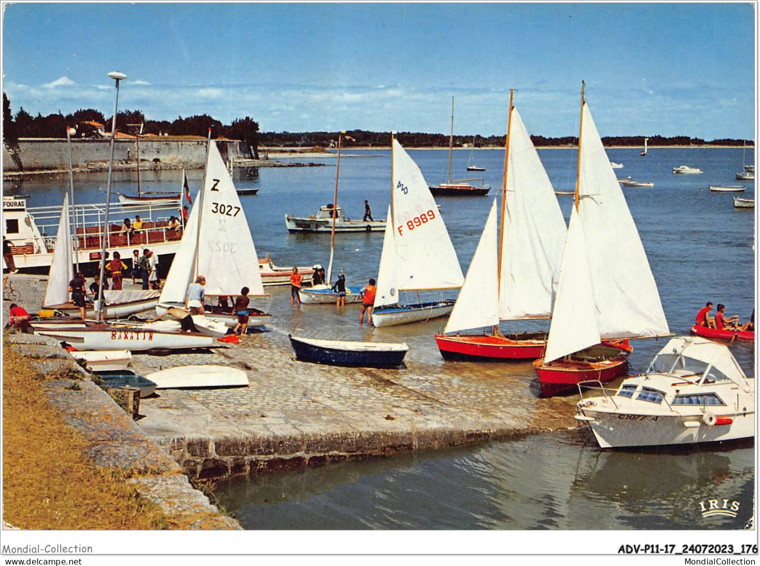 ADVP11-17-0940 - ILE D'AIX - Char-mar - 41 - Le Port - Ile D'Oléron