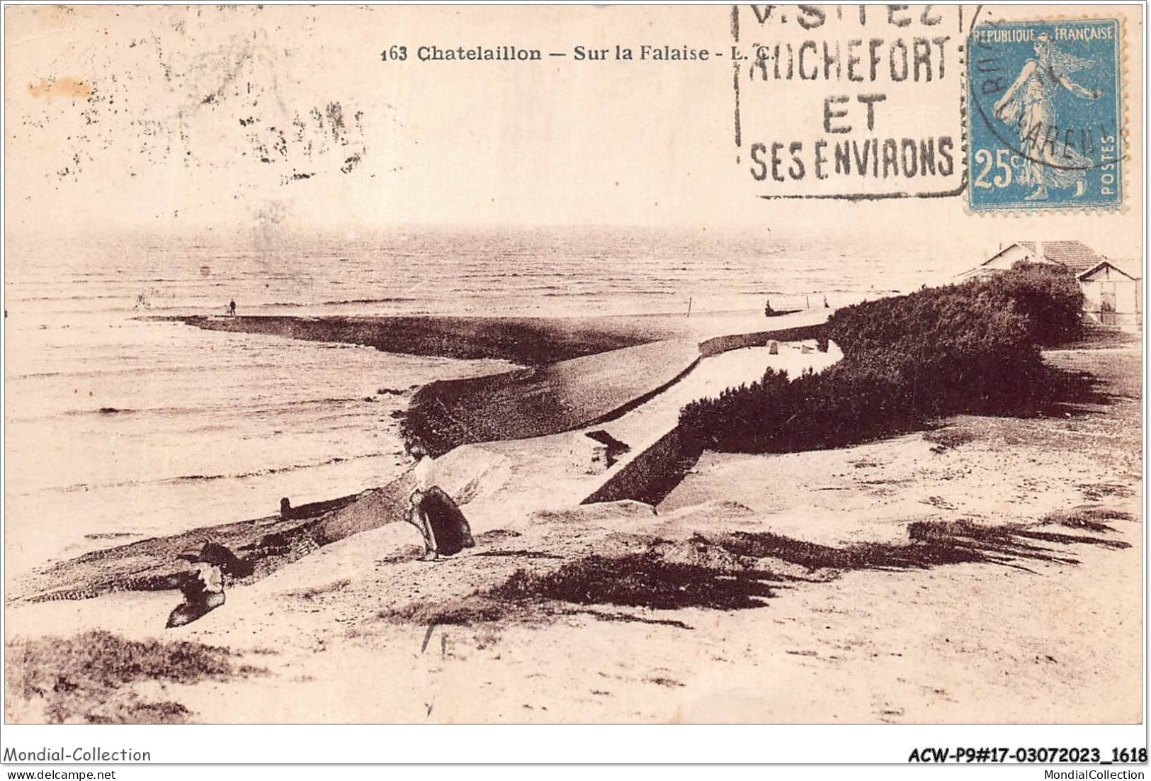 ACWP9-17-0815 - CHATELAILLON - Sur La Falaise  - Châtelaillon-Plage