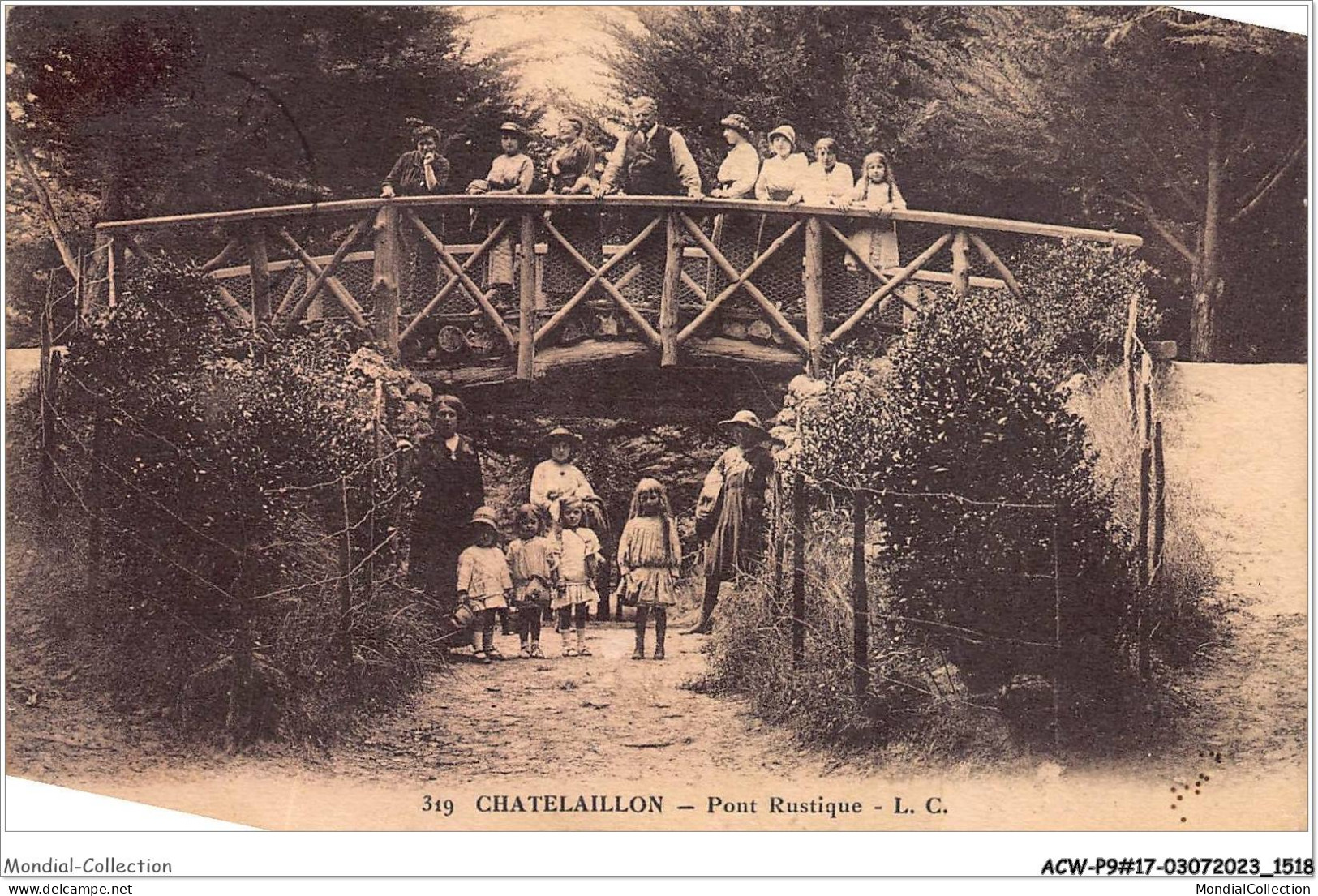 ACWP9-17-0765 - CHATELAILLON - Pont Rustique  - Châtelaillon-Plage