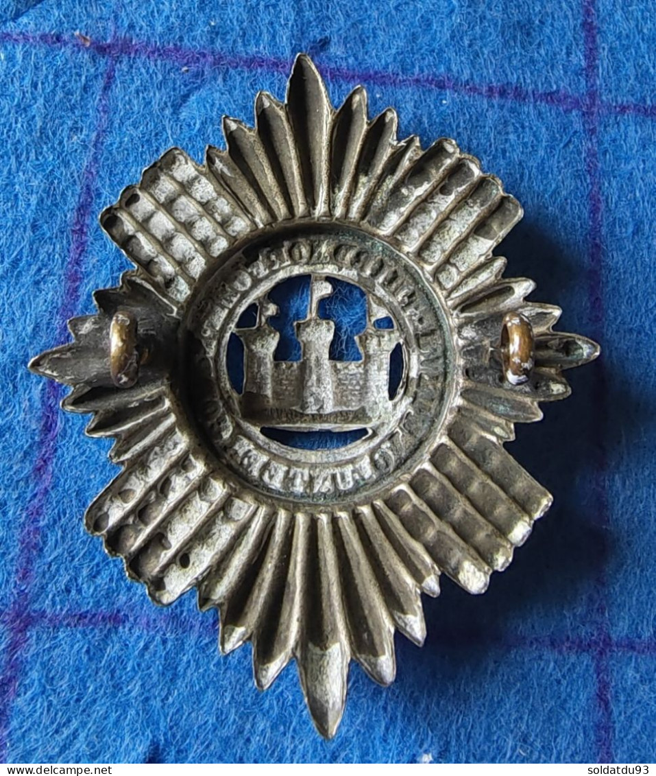 Insigne De Casquette Des Volontaires Du Troisième Fusil De Norfolk - 1914-18