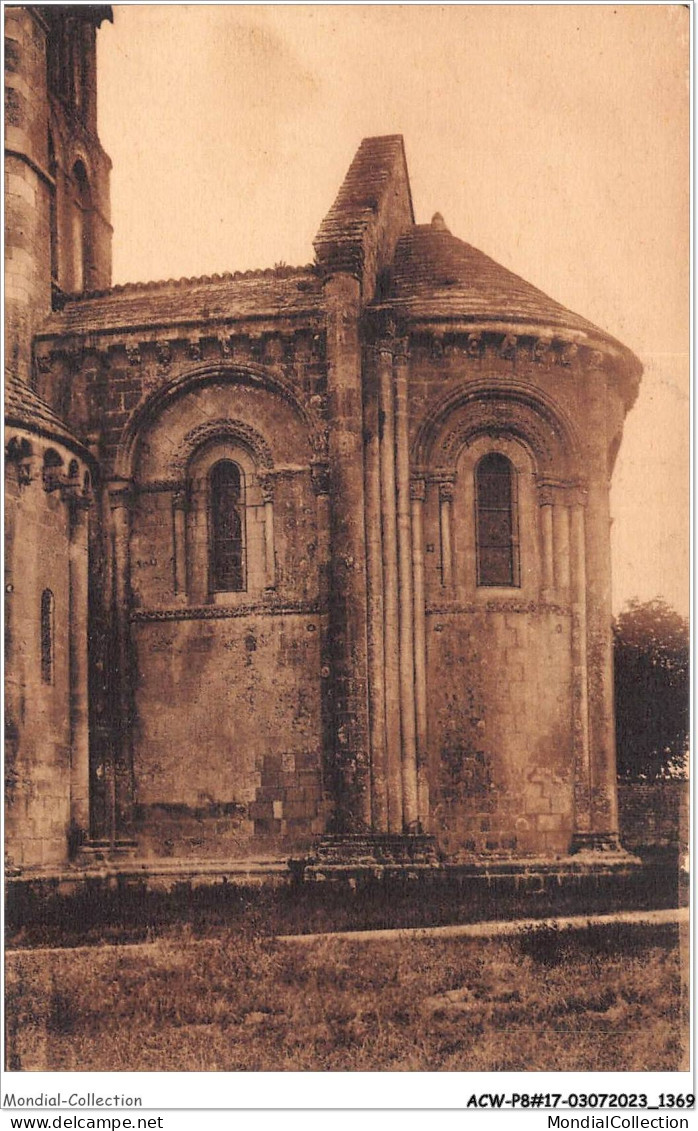 ACWP8-17-0690 - AULNAY - Abside De L'église Romane - Aulnay