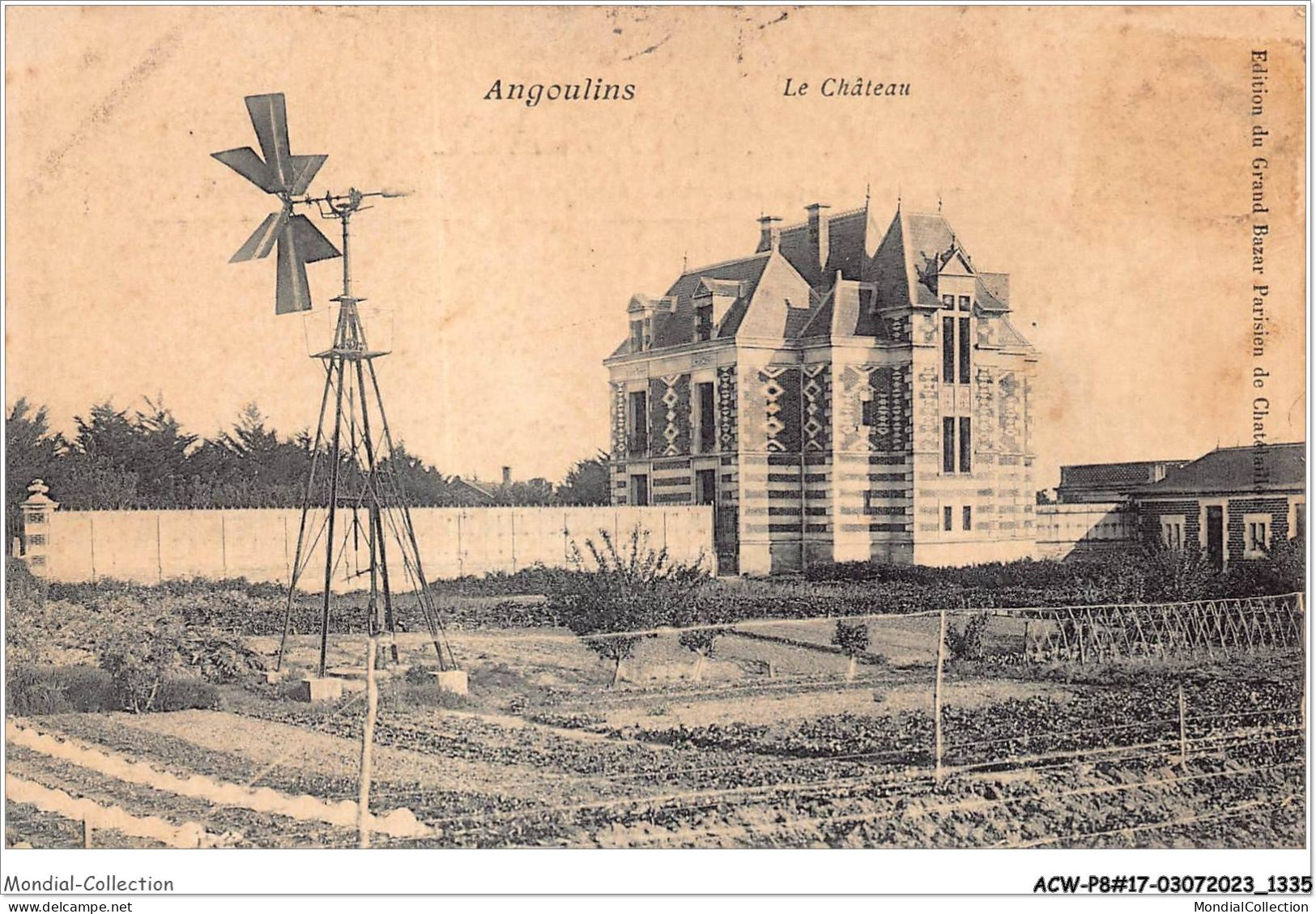 ACWP8-17-0673 - ANGOULINS - Le Chateau EOLIENNE - Angoulins