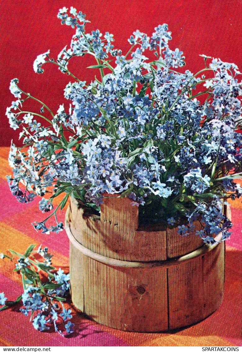 FLOWERS Vintage Postcard CPSM #PAR272.GB - Blumen