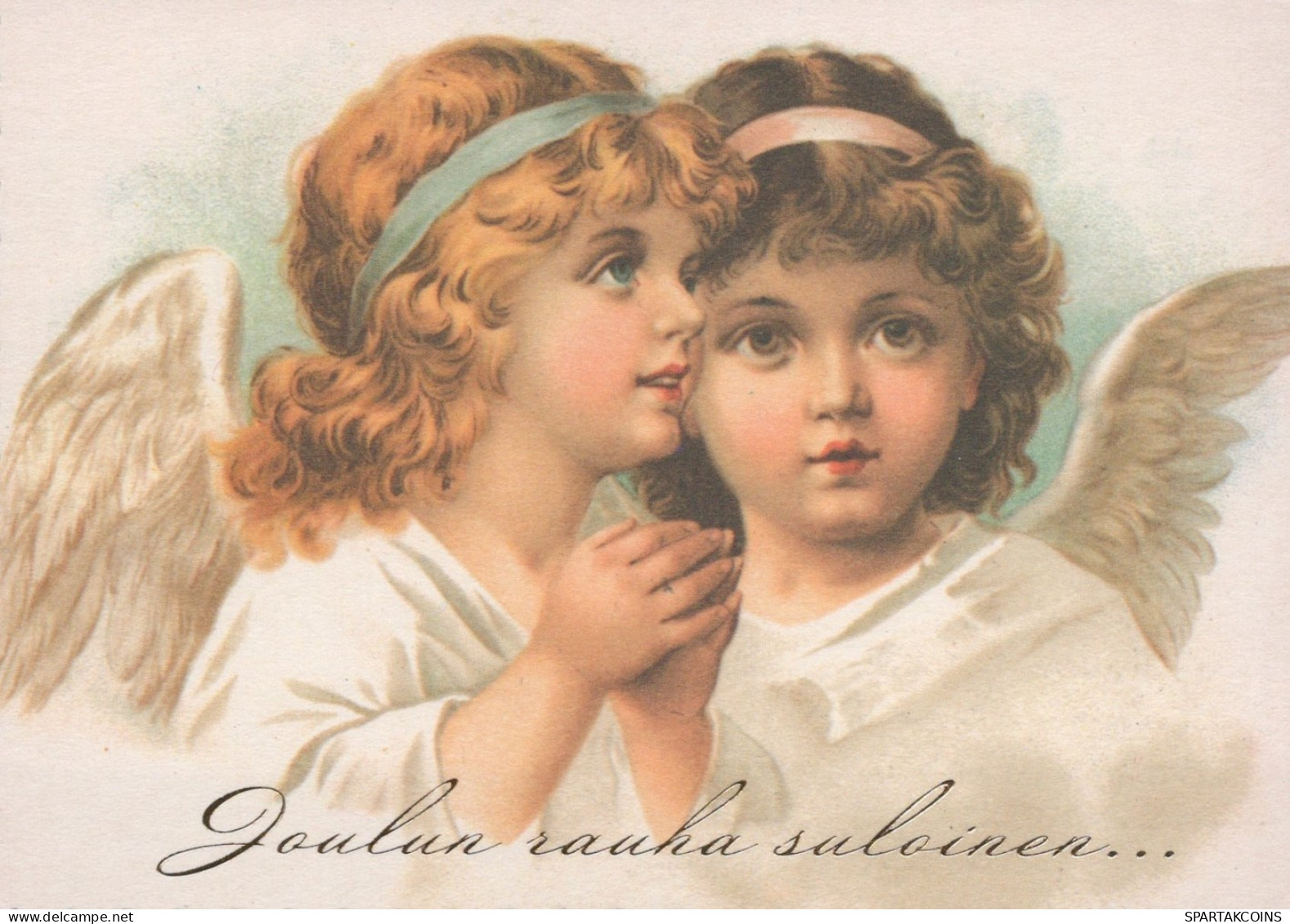 ANGEL CHRISTMAS Holidays Vintage Postcard CPSM #PAH213.GB - Anges