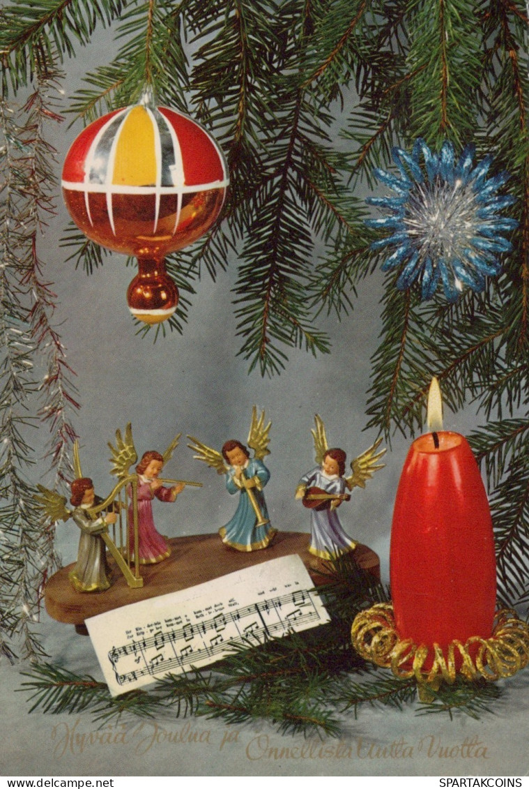 ANGEL CHRISTMAS Holidays Vintage Postcard CPSM #PAG900.GB - Anges