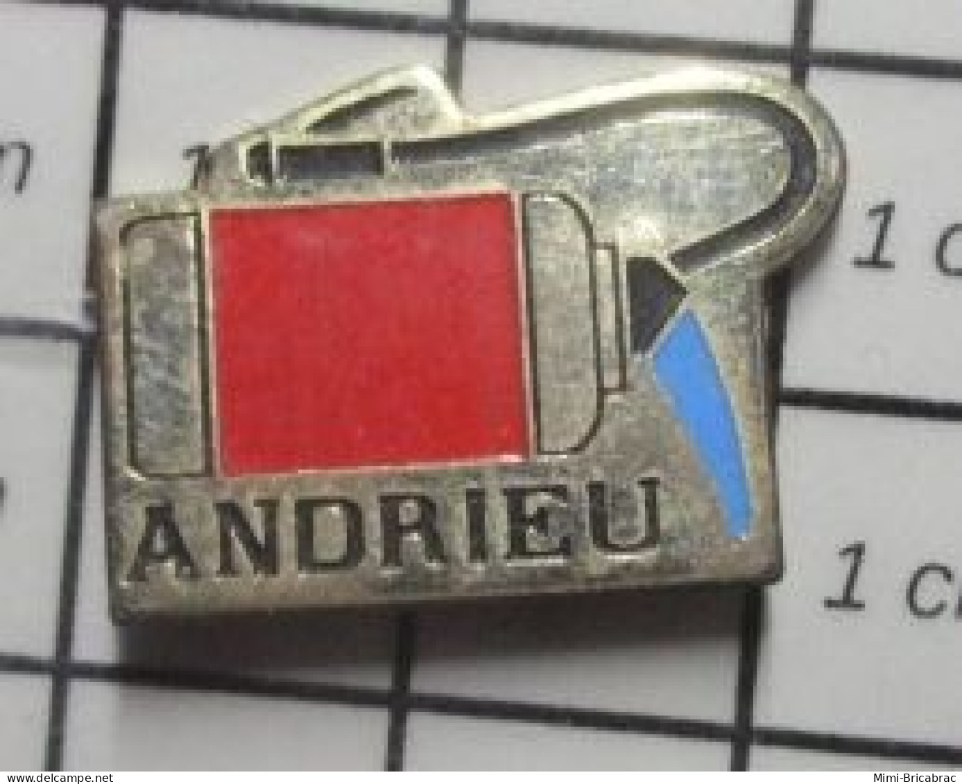 811B Pin's Pins / Rare Et De Belle Qualité !!! MARQUeS / EXTINCTEUR ANDRIEU - Marques