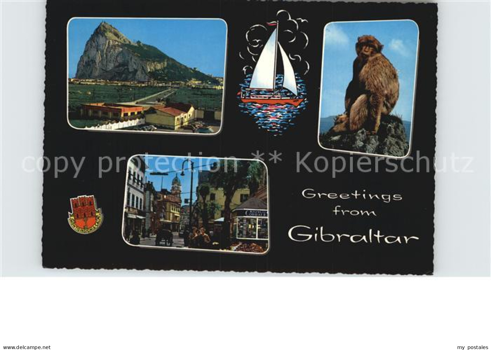 72581192 Gibraltar Felsen Affe Ortsmotiv Gibraltar - Gibraltar