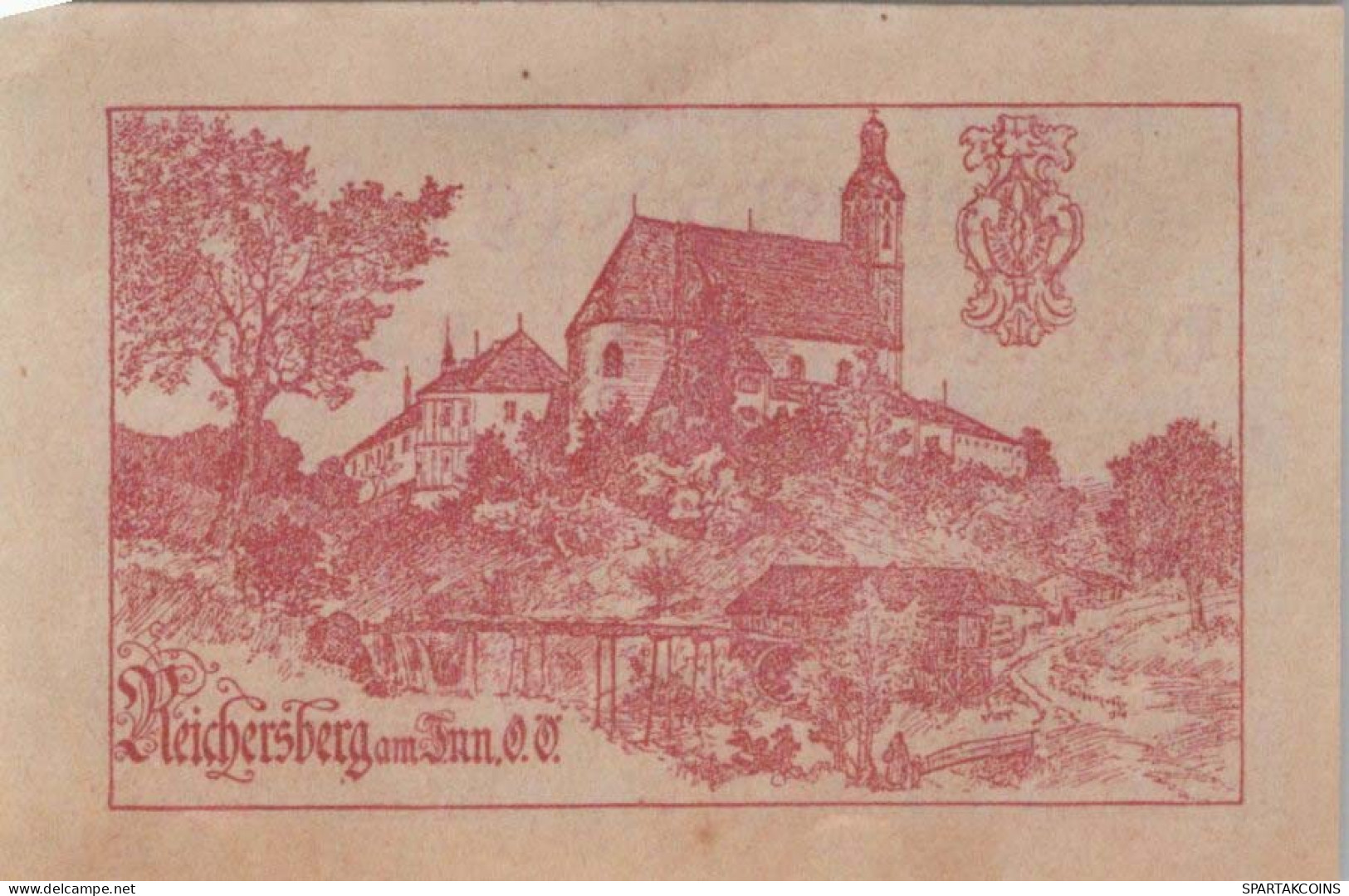 50 HELLER 1920 Stadt REICHERSBERG Oberösterreich Österreich Notgeld #PE536 - [11] Emissions Locales