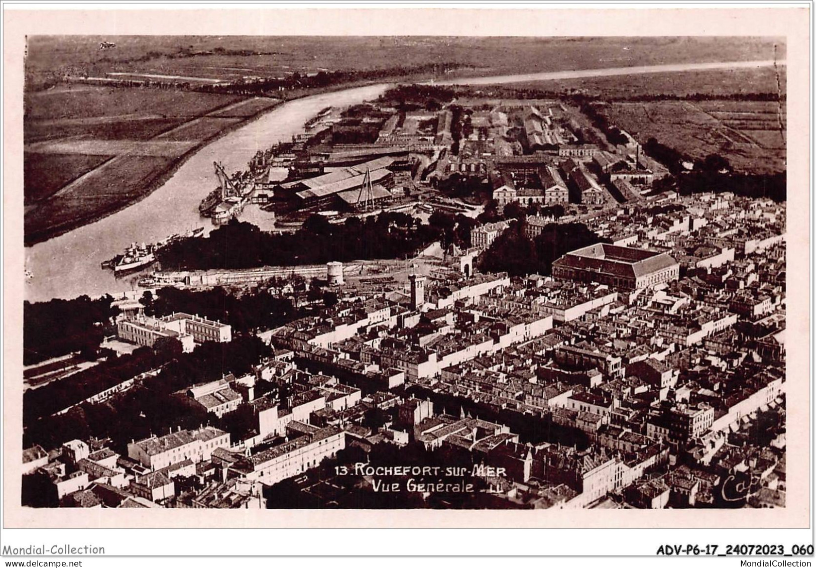 ADVP6-17-0484 - ROCHEFORT-SUR-MER - Vue Générale - Rochefort