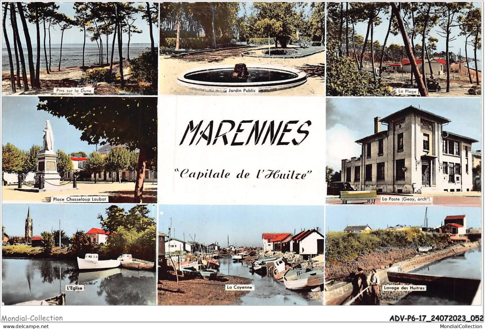 ADVP6-17-0480 - MARENNES - Souvenir  - Marennes