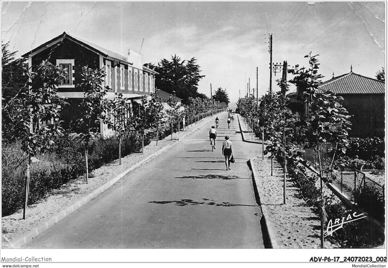 ADVP6-17-0455 - ILE D'OLERON - ST-DENIS - Avenue De La Plage  - Ile D'Oléron