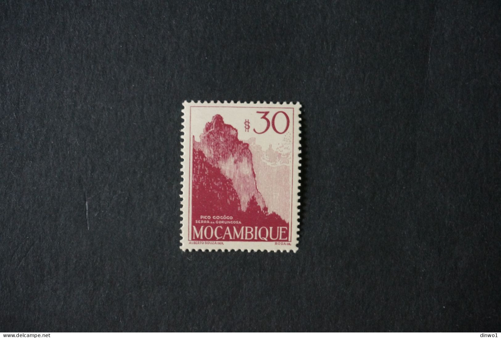 (T3) Mozambique - 1948 Local Views $30 - MNH - Mozambique