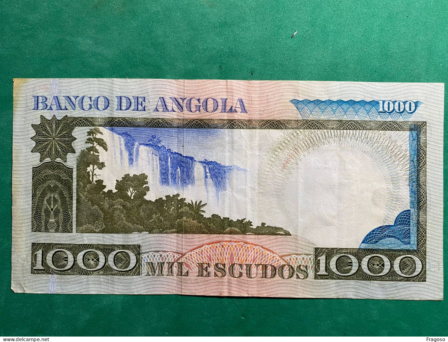 1000$00 Escudos Note, Banco De Angola, By Luís De Camões, 10 June 1973. - Portugal