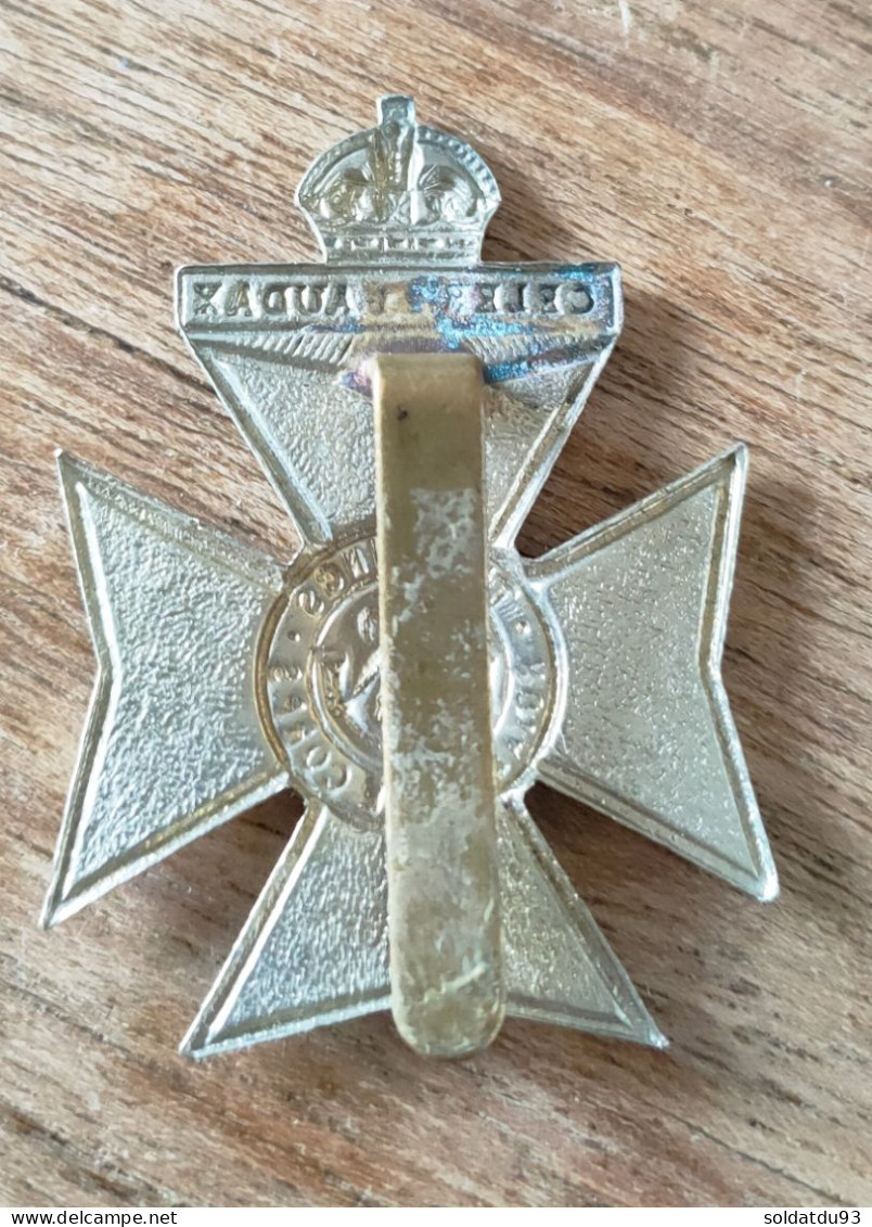 Insigne De Casquette Du Kings Royal Rifle Corps - 1914-18