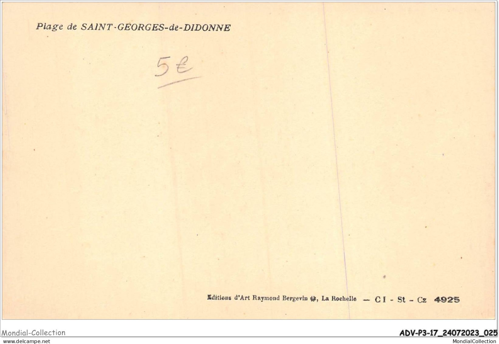 ADVP3-17-0199 - LA PLAGE DE SAINT-GEORGES-DE-DIDONNE  - Saint-Georges-de-Didonne