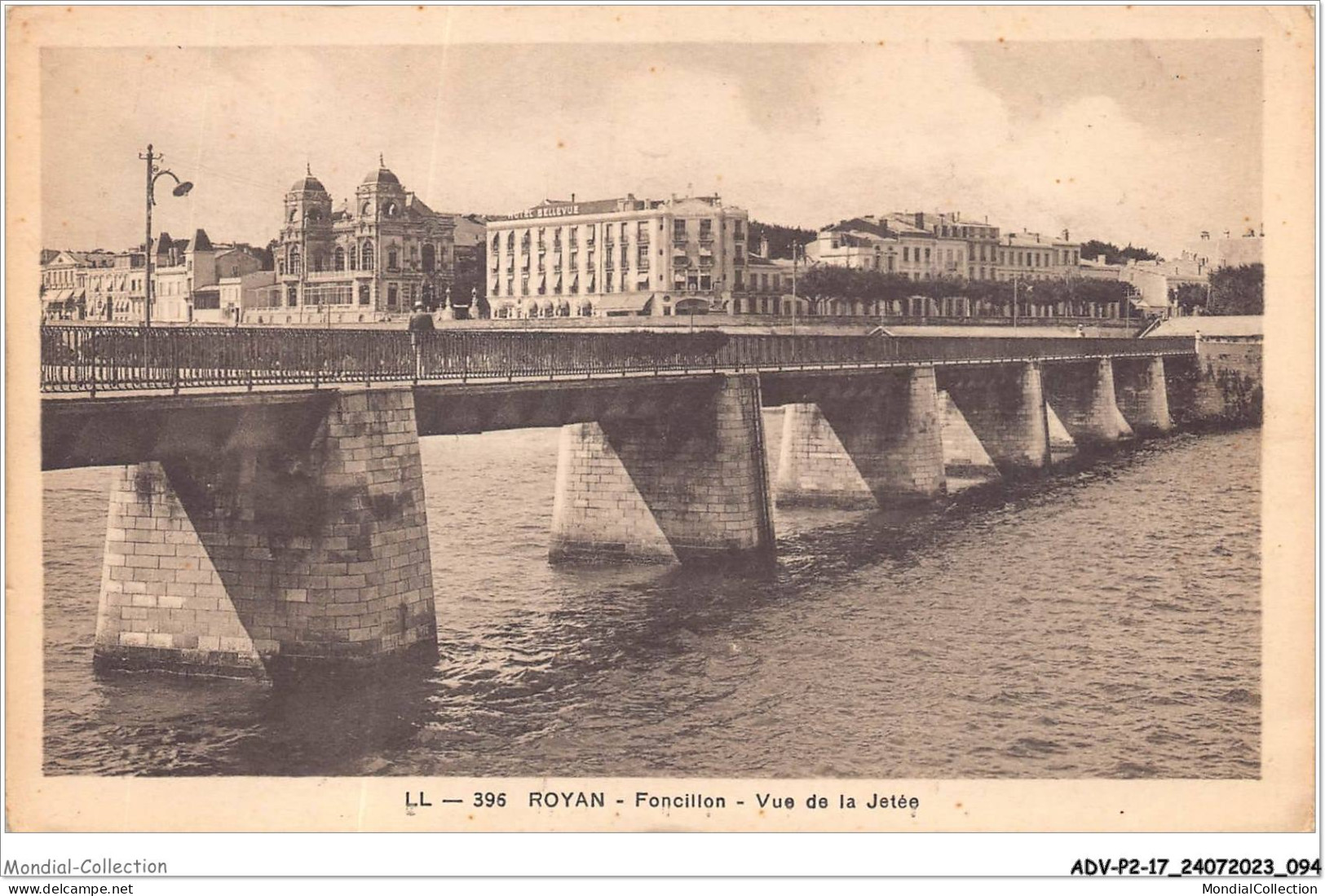 ADVP2-17-0141 - ROYAN - Foncillon - Vue De La Jetée  - Royan