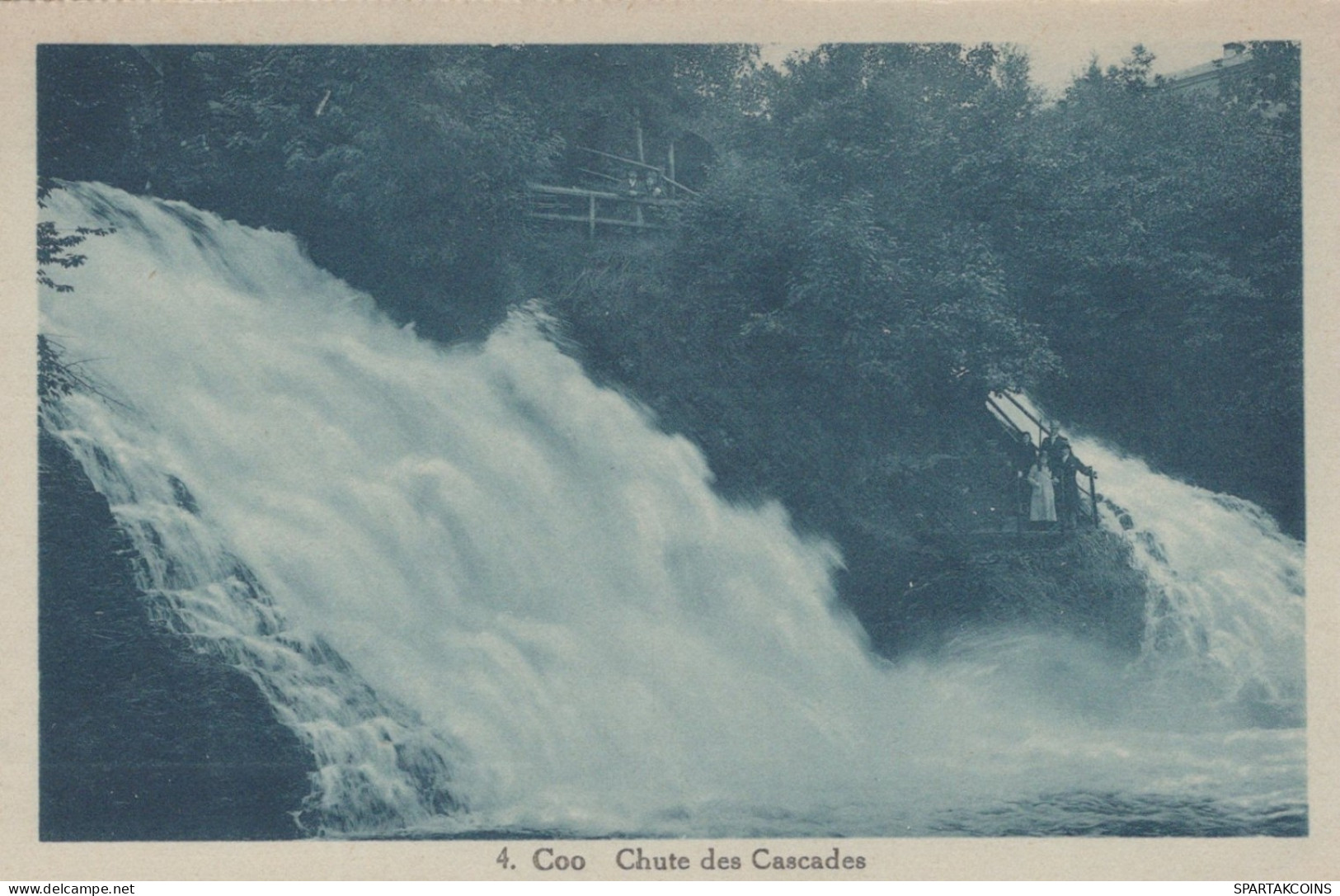 BELGIUM COO WATERFALL Province Of Liège Postcard CPA Unposted #PAD035.GB - Stavelot