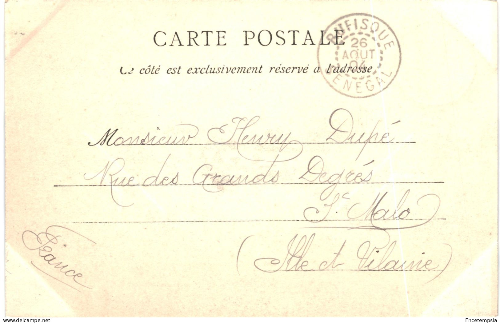 CPA Carte Postale Sénégal  RUFISQUE Arrivage Des Arachides   1904  VM80920ok - Sénégal