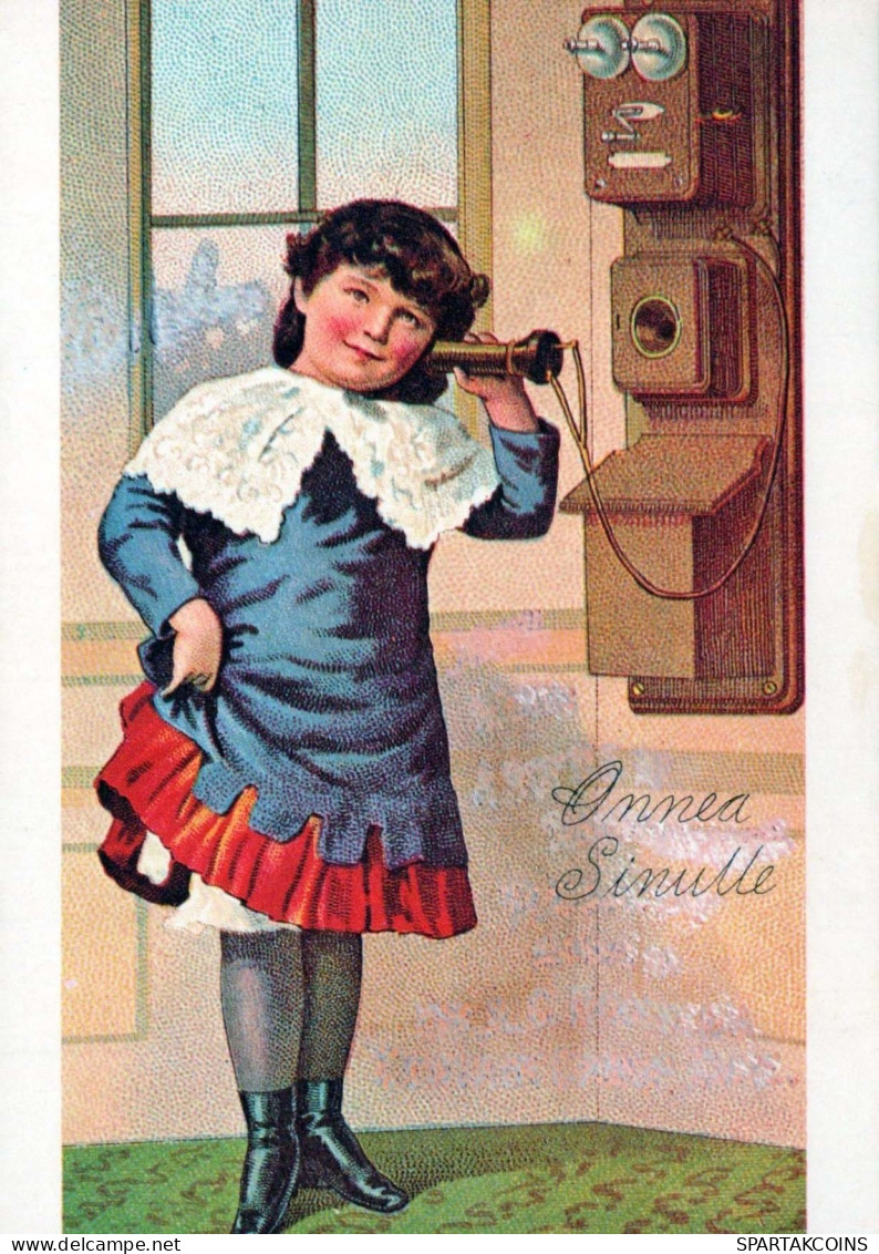 CHILDREN Portrait Vintage Postcard CPSM #PBV115.GB - Portretten