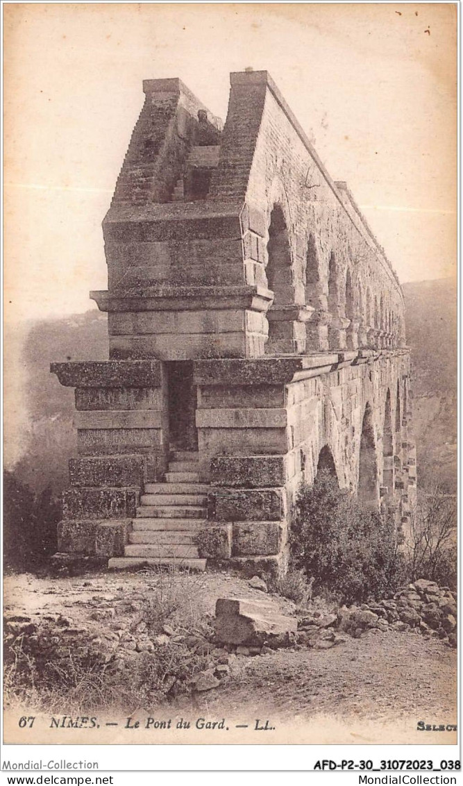 AFDP2-30-0148 - NIMES - Le Pont Du Gard - Nîmes