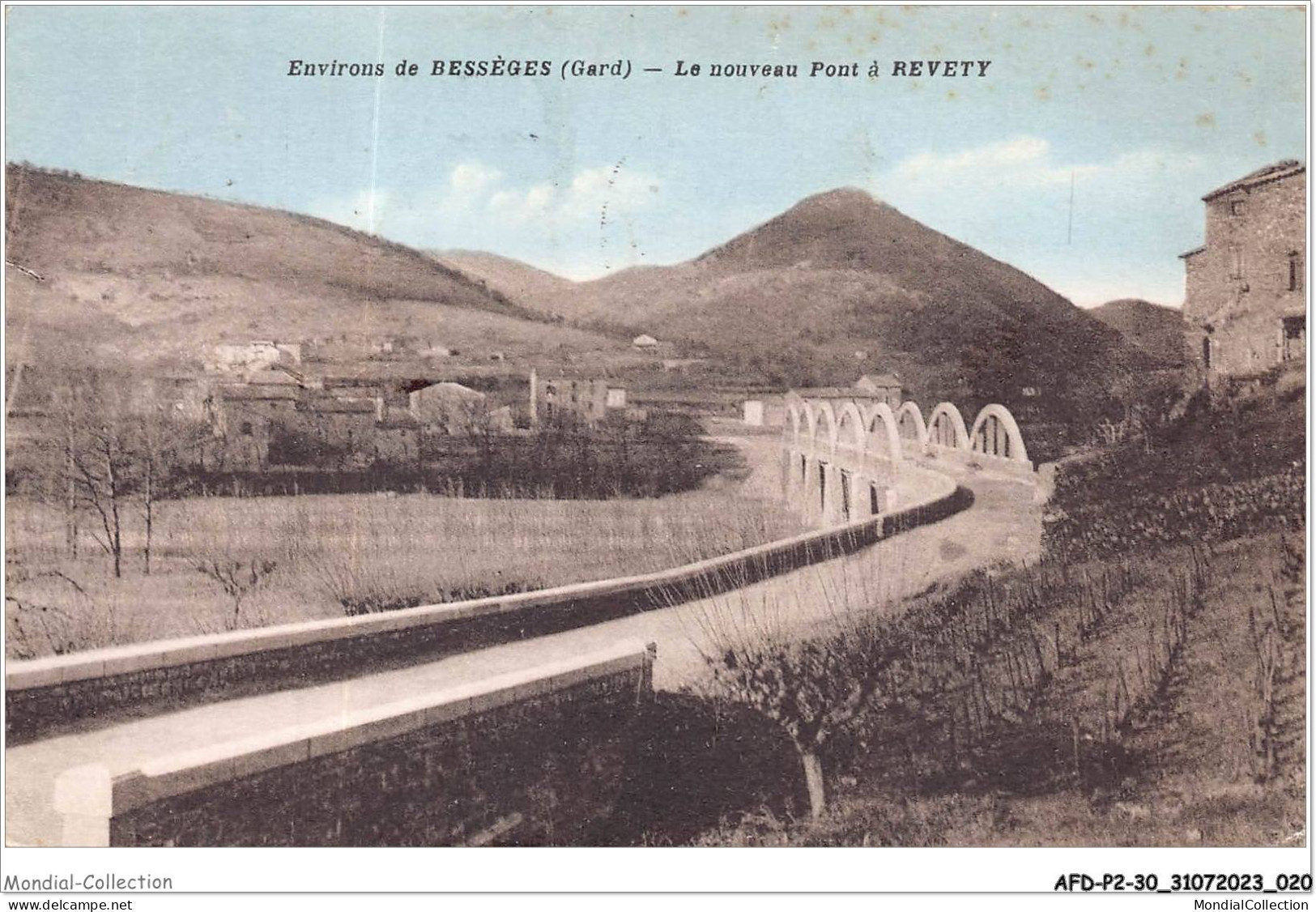 AFDP2-30-0139 - ENVIRONS DE BESSEGES - Le Nouveau Pont à Revety - Bessèges