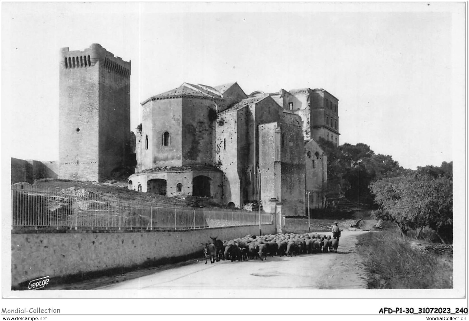 AFDP1-30-0121 - MONTMAJOUR - Abbaye XIIè Siècle - Autres & Non Classés