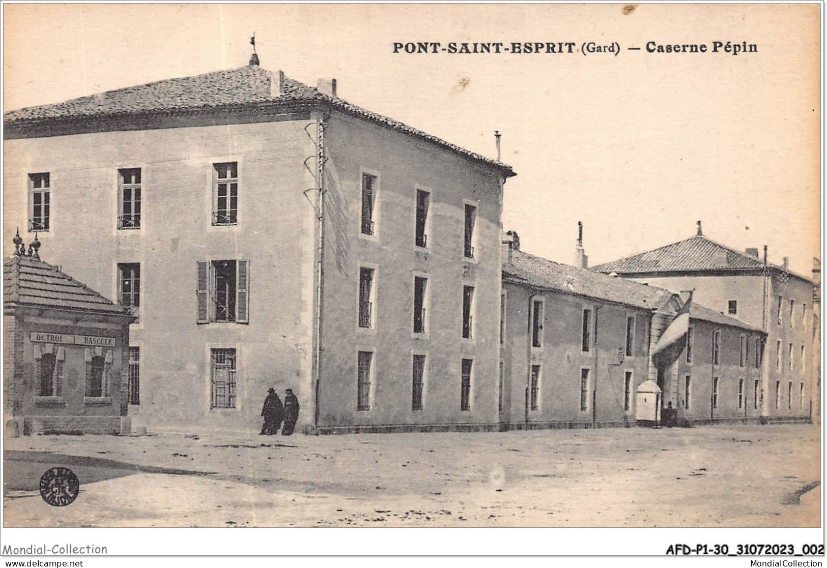 AFDP1-30-0002 - PONT-SAINT-ESPRIT - Caserne Pépin - Pont-Saint-Esprit