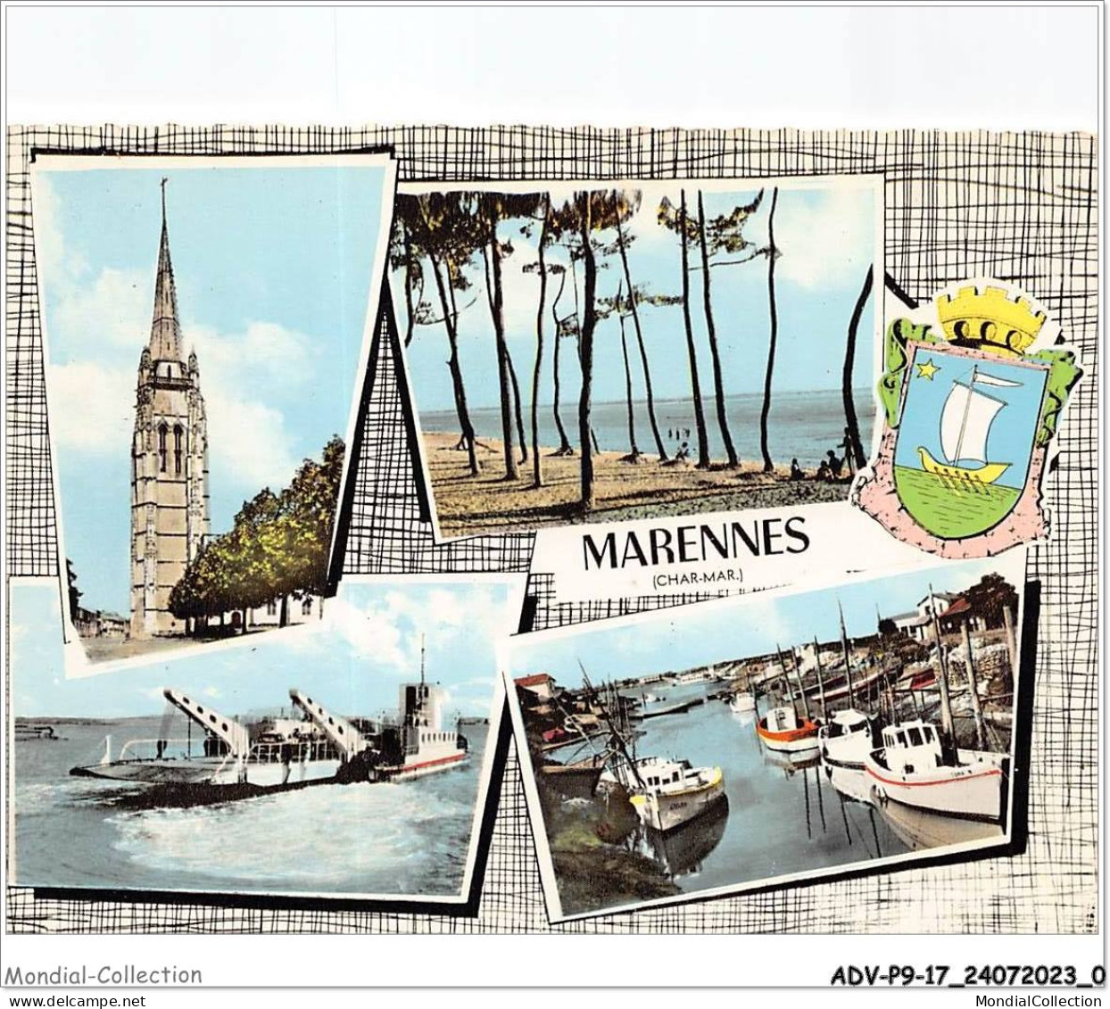 ADVP9-17-0690 - MARENNES - Char-marit - Marennes