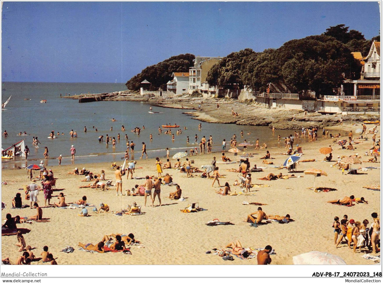 ADVP8-17-0683 - SAINT PALAIS SUR MER - La Plage En été  - Saint-Palais-sur-Mer