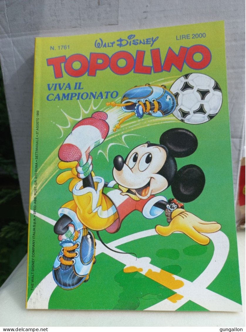 Topolino (Mondadori 1989) N. 1761 - Disney