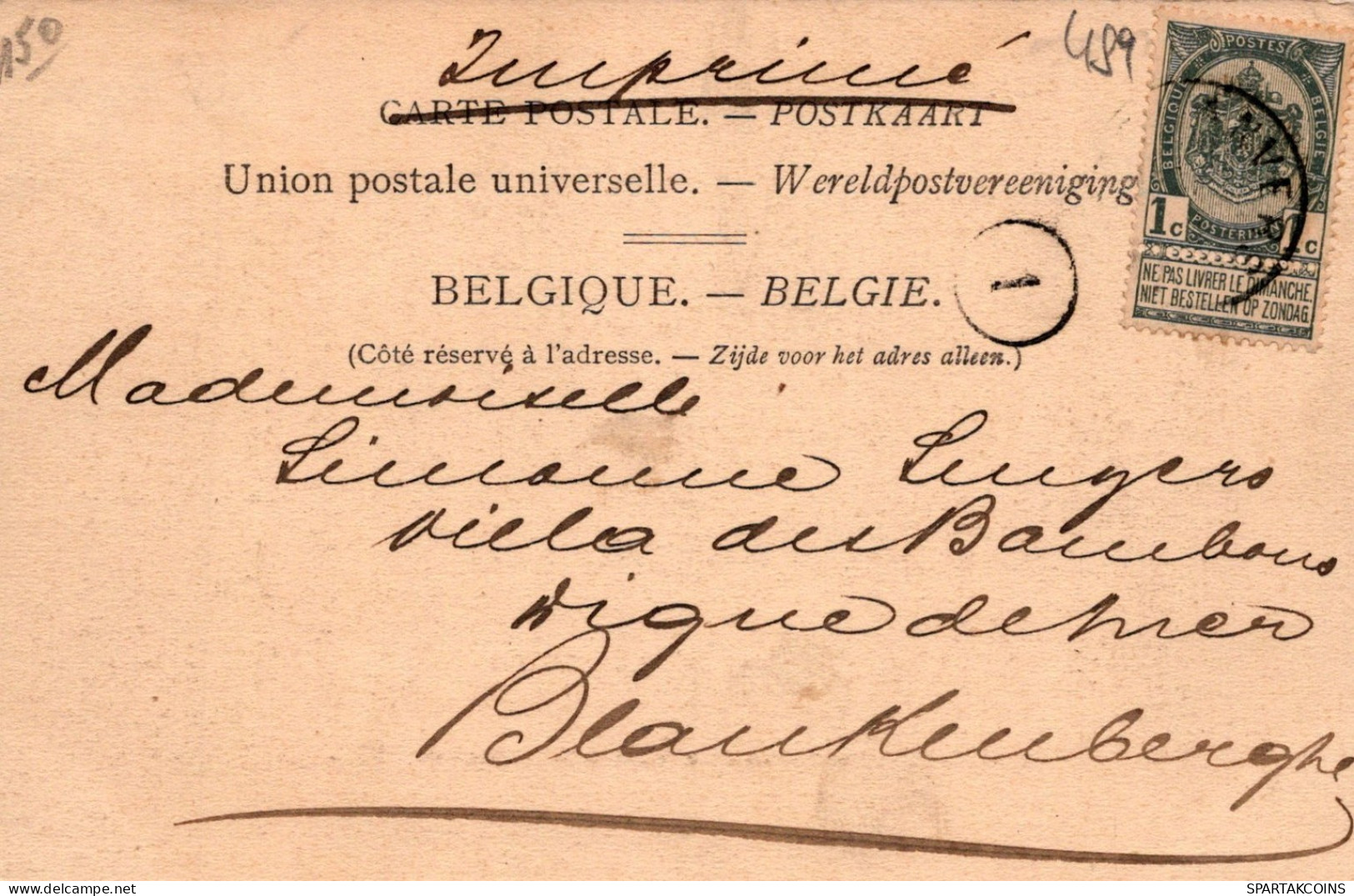 BELGIQUE ANVERS Carte Postale CPA #PAD233.FR - Antwerpen