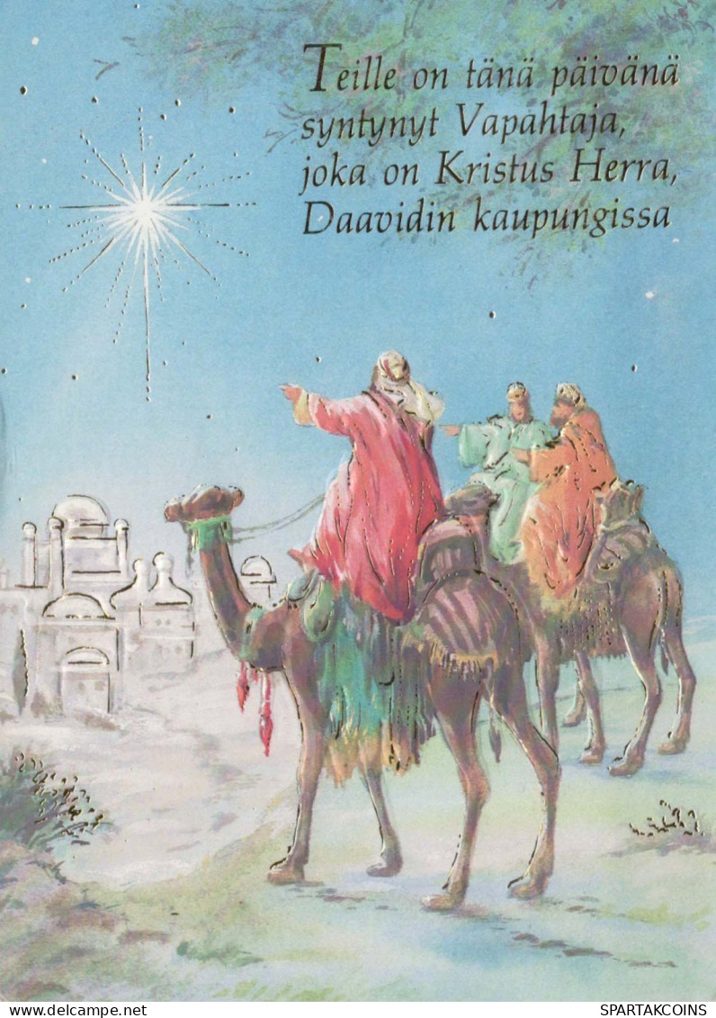SAINTS ET SAINTES Christianisme Religion Vintage Carte Postale CPSM #PBQ019.FR - Heiligen