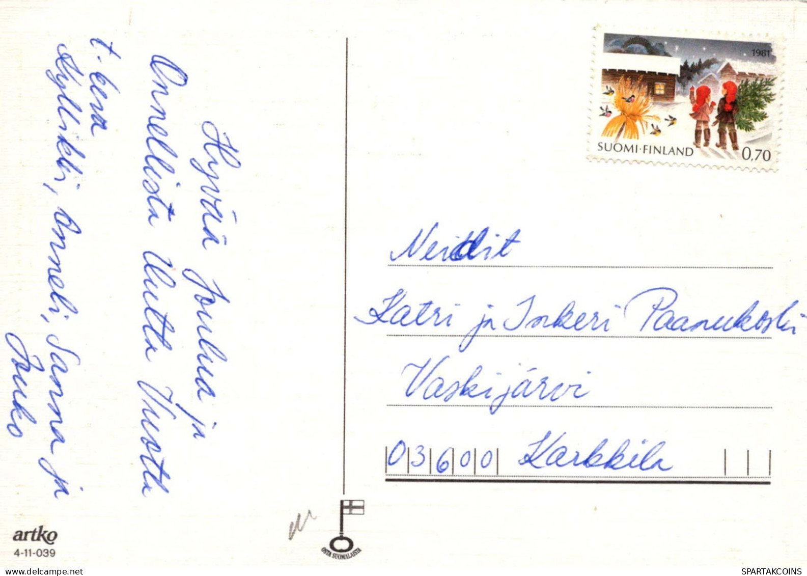 ANGE Noël Bébé JÉSUS Vintage Carte Postale CPSM #PBP376.FR - Anges