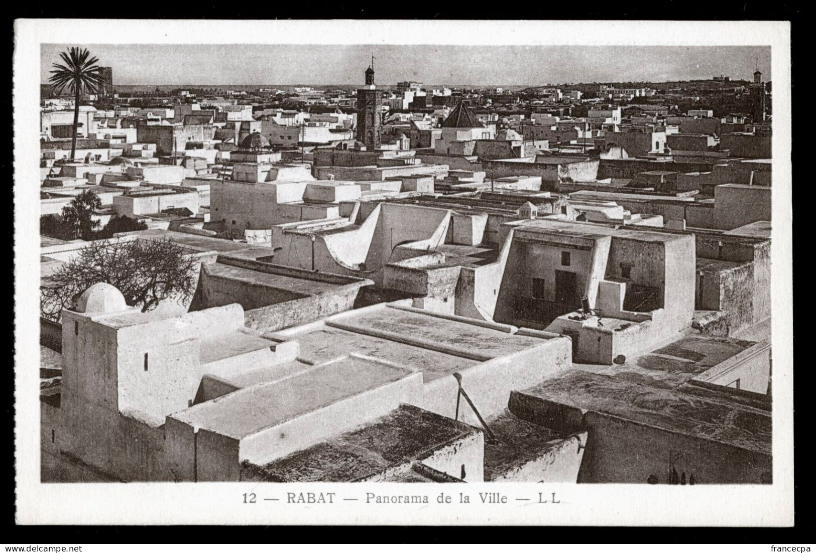 1079 - MAROC - RABAT - Panorama De La Ville - Rabat