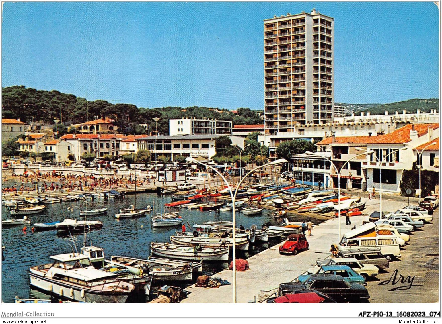 AFZP10-13-0821 - La Côte Bleue - CARRY - Le Port - Istres