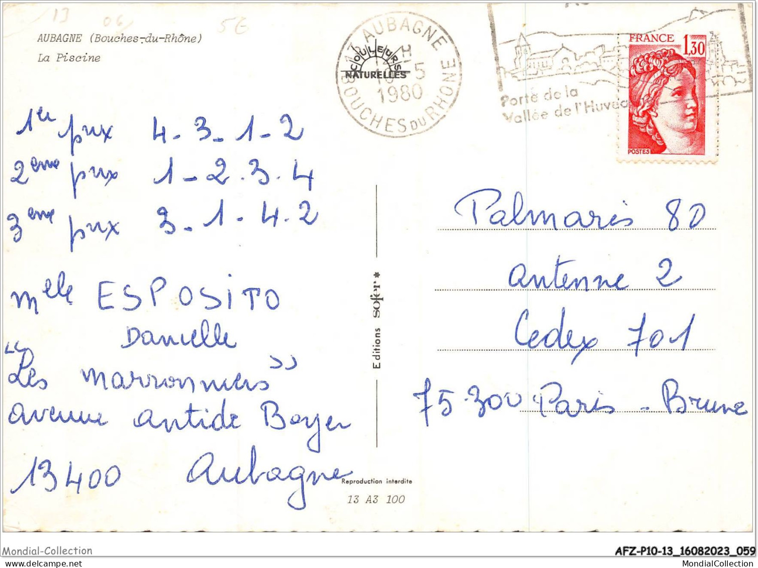 AFZP10-13-0813 - AUBAGNE - La Piscine - Aubagne