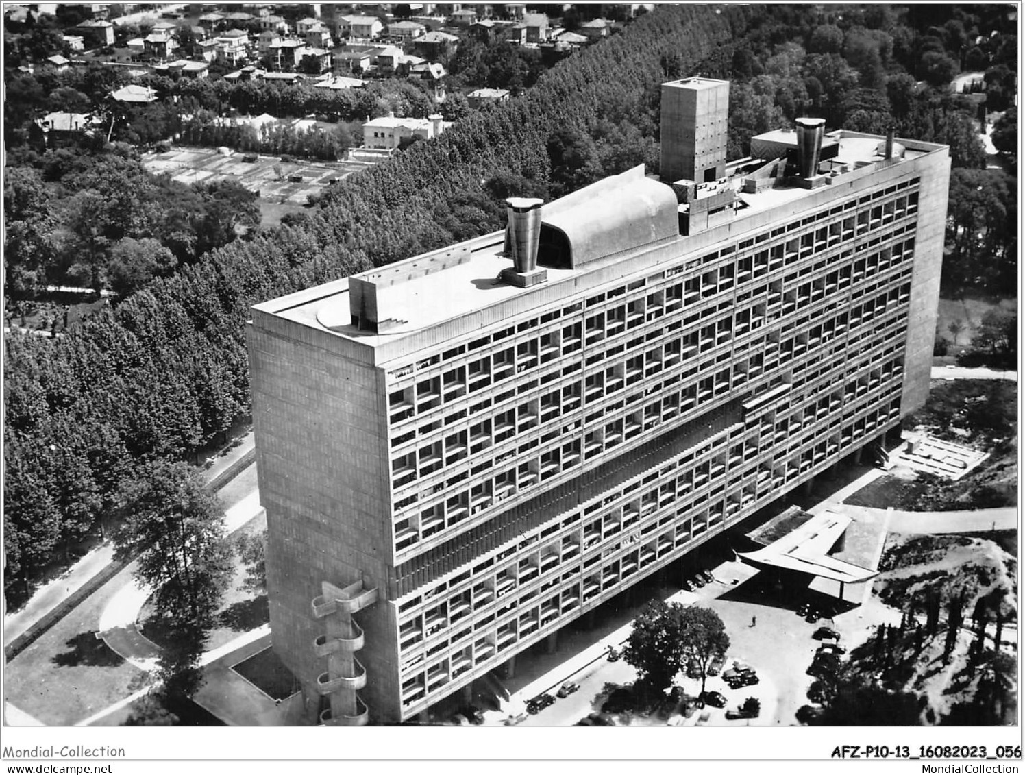 AFZP10-13-0812 - MARSEILLE - Vue Aérienne De La Cité - Radieuse - Architecte - Corbusier - The Canebière, City Centre