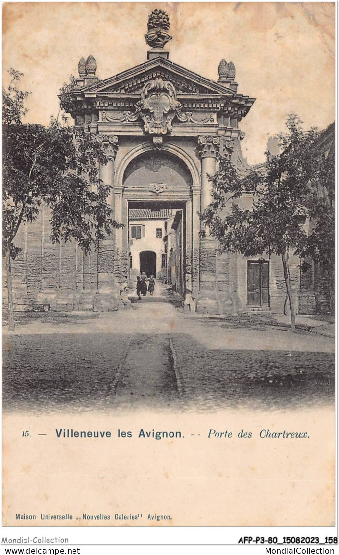 AFPP3-30-0284 - VILLENEUVE-LES-AVIGNON - Porte Des Chartreux - Villeneuve-lès-Avignon